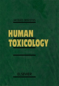 صورة الغلاف: Human Toxicology 9780444815576