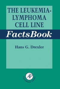Omslagafbeelding: The Leukemia-Lymphoma Cell Line Factsbook 9780122219702