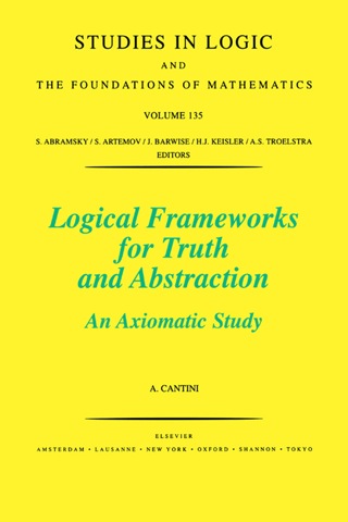 Cover image: Logical Frameworks for Truth and Abstraction 9780444823069