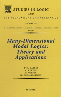 Cover image: Many-Dimensional Modal Logics: Theory and Applications 9780444508263