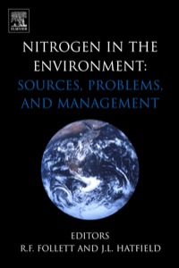 Immagine di copertina: Nitrogen in the Environment: Sources, Problems and Management 9780444504869