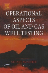 Cover image: Operational Aspects of Oil and Gas Well Testing 9780444503114