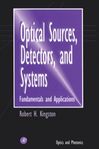 Omslagafbeelding: Optical Sources, Detectors, and Systems 9780124086555