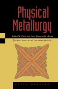 Cover image: Physical Metallurgy 4th edition 9780444898753