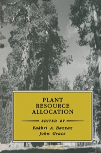 Imagen de portada: Plant Resource Allocation 9780120834907