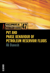 Imagen de portada: PVT and Phase Behaviour Of Petroleum Reservoir Fluids 9780444821966