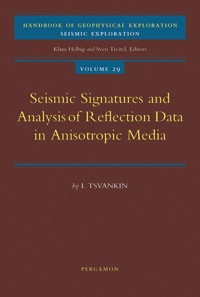 Imagen de portada: Seismic Signatures and Analysis of Reflection Data in Anisotropic Media 9780080436494