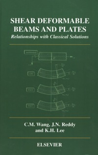صورة الغلاف: Shear Deformable Beams and Plates: Relationships with Classical Solutions 9780080437842