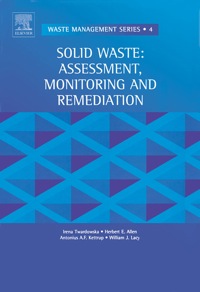 Cover image: Solid Waste: Assessment, Monitoring and Remediation 9780080443218