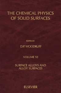 表紙画像: Surface Alloys and Alloy Surfaces 9780444511522