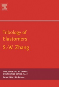 Cover image: Tribology of Elastomers 9780444560797