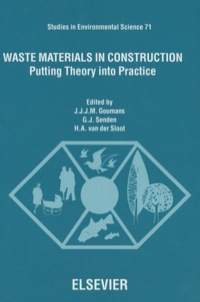 صورة الغلاف: Waste Materials in Construction 9780444827715