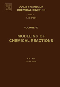 Imagen de portada: Modeling of Chemical Reactions 9780444513663