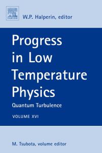 Omslagafbeelding: Progress in Low Temperature Physics: Quantum Turbulence 9780080548104