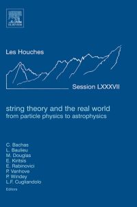 Immagine di copertina: String Theory and the Real World: From particle physics to astrophysics: Lecture Notes of the Les Houches Summer School 2007 9780080548135