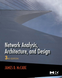 Cover image: Network Analysis, Architecture, and Design 3rd edition 9780123704801