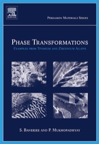 صورة الغلاف: Phase Transformations 9780080421452