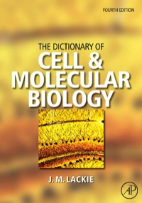 Cover image: The Dictionary of Cell & Molecular Biology 4th edition 9780123739865