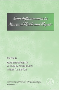 صورة الغلاف: Neuro-inflammation in Neuronal Death and Repair 9780123739896