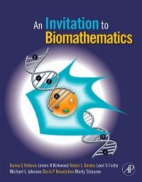 صورة الغلاف: An Invitation to Biomathematics 9780120887712