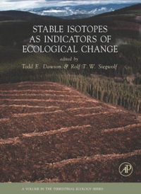 صورة الغلاف: Stable Isotopes as Indicators of Ecological Change 9780123736277