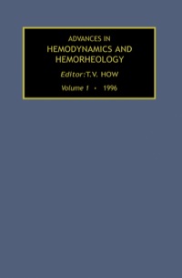 Titelbild: Advances in Hemodynamics and Hemorheology, Volume 1 9781559386340