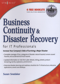Cover image: Business Continuity and Disaster Recovery Planning for IT Professionals 9781597491723