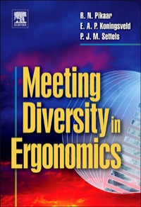 Cover image: Meeting Diversity in Ergonomics 9780080453736