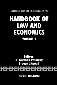 Cover image: Handbook of Law and Economics 9780444512352