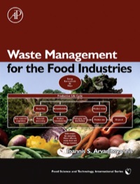 صورة الغلاف: Waste Management for the Food Industries 9780123736543