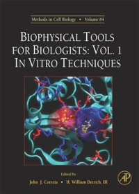 Cover image: Biophysical Tools for Biologists 9780123725202