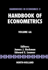 Cover image: Handbook of Econometrics 9780444506313