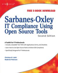 Cover image: Sarbanes-Oxley IT Compliance Using Open Source Tools 2nd edition 9781597492164