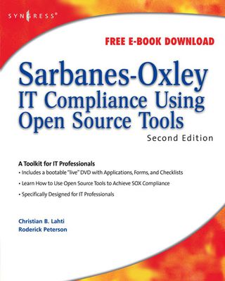 Cover image: Sarbanes-Oxley IT Compliance Using Open Source Tools 2nd edition 9781597492164