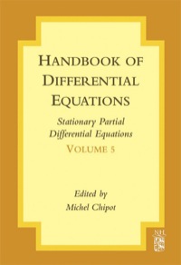 صورة الغلاف: Handbook of Differential Equations: Stationary Partial Differential Equations 9780444532176