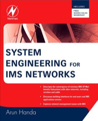 Cover image: System Engineering for IMS Networks 9780750683883