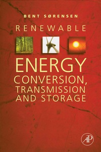 Imagen de portada: Renewable Energy Conversion, Transmission, and Storage 9780123742629