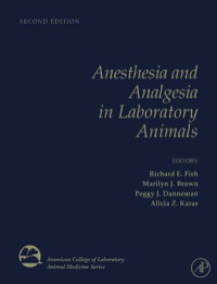 Immagine di copertina: Anesthesia and Analgesia in Laboratory Animals 2nd edition 9780123738981