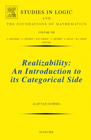 Cover image: Realizability 9780444515841