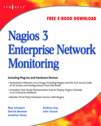 Cover image: Nagios 3 Enterprise Network Monitoring 9781597492676