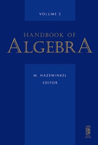 صورة الغلاف: Handbook of Algebra 9780444531018