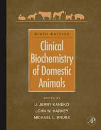 Imagen de portada: Clinical Biochemistry of Domestic Animals 6th edition 9780123704917