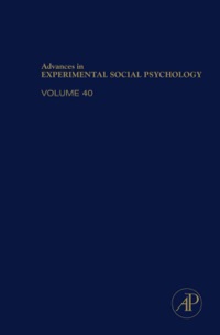 صورة الغلاف: Advances in Experimental Social Psychology 9780120152407