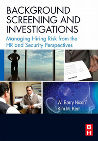 Cover image: Background Screening and Investigations 9780750682565