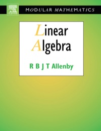 Imagen de portada: Linear Algebra 9780340610442