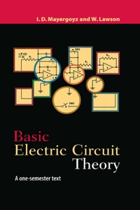 صورة الغلاف: Basic Electric Circuit Theory 9780124808652
