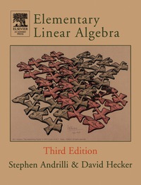 Imagen de portada: Elementary Linear Algebra 3rd edition 9780120586219