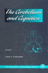 Cover image: The Cerebellum and Cognition 9780123668417
