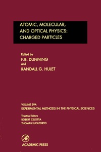 Cover image: Atomic, Molecular, and Optical Physics: Charged Particles 9780124759749