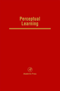 Imagen de portada: Perceptual Learning 9780125433365